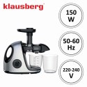 SOKOWIRÓWKA WOLNOOBROTOWA 150W DO OWOCÓW I WARZYW COLD PRESS KLAUSBERG KB-7863