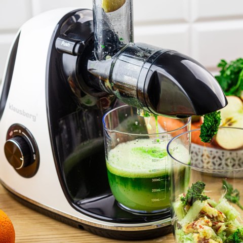 SOKOWIRÓWKA WOLNOOBROTOWA 150W DO OWOCÓW I WARZYW COLD PRESS KLAUSBERG KB-7864