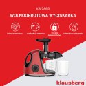SOKOWIRÓWKA WOLNOOBROTOWA 150W DO OWOCÓW I WARZYW COLD PRESS KLAUSBERG KB-7865