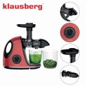SOKOWIRÓWKA WOLNOOBROTOWA 150W DO OWOCÓW I WARZYW COLD PRESS KLAUSBERG KB-7865
