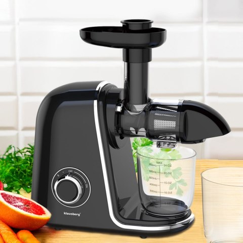 SOKOWIRÓWKA WOLNOOBROTOWA 150W DO OWOCÓW I WARZYW COLD PRESS KLAUSBERG KB-7866