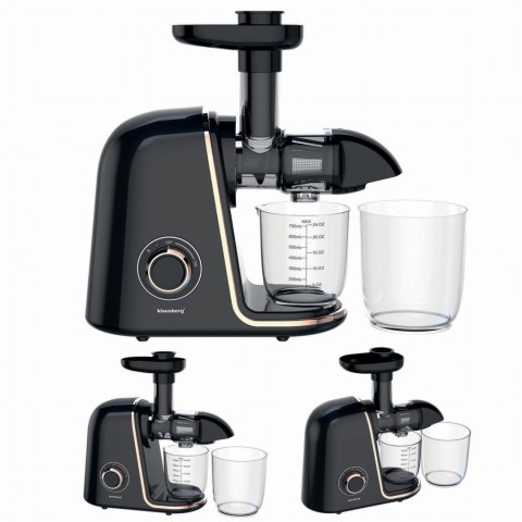 SOKOWIRÓWKA WOLNOOBROTOWA 150W DO OWOCÓW I WARZYW COLD PRESS KLAUSBERG KB-7867