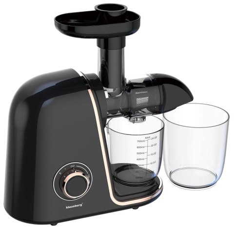 SOKOWIRÓWKA WOLNOOBROTOWA 150W DO OWOCÓW I WARZYW COLD PRESS KLAUSBERG KB-7867