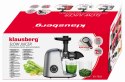 SOKOWIRÓWKA WOLNOOBROTOWA 150W DO OWOCÓW I WARZYW COLD PRESS KLAUSBERG KB-7868