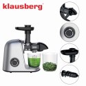 SOKOWIRÓWKA WOLNOOBROTOWA 150W DO OWOCÓW I WARZYW COLD PRESS KLAUSBERG KB-7868
