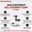 SOKOWIRÓWKA WOLNOOBROTOWA 150W DO OWOCÓW I WARZYW COLD PRESS KLAUSBERG KB-7869