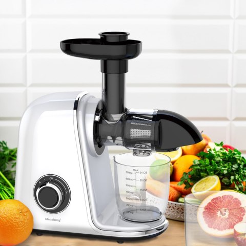 SOKOWIRÓWKA WOLNOOBROTOWA 150W DO OWOCÓW I WARZYW COLD PRESS KLAUSBERG KB-7869