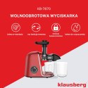 SOKOWIRÓWKA WOLNOOBROTOWA 150W DO OWOCÓW I WARZYW COLD PRESS KLAUSBERG KB-7870
