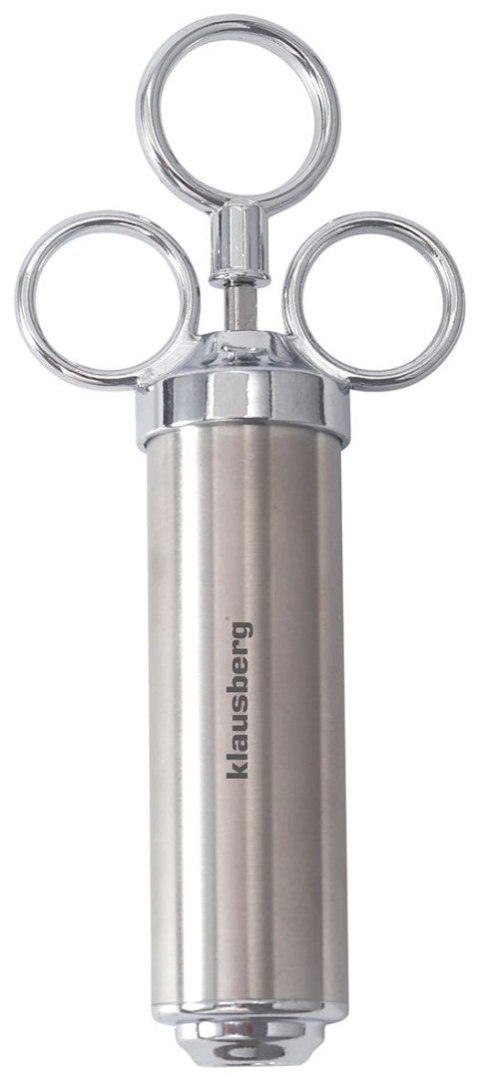 STRZYKAWKA DO MARYNOWANIA PEKLOWANIA MIĘSA 60ML STALOWA KLAUSBERG KB-7842