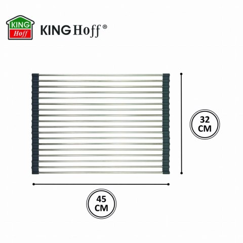 SUSZARKA OCIEKACZ KRATKA STALOWA NA ZLEWOZMYWAK 45 X 32CM KINGHOFF KH-1903