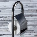 SZCZOTKA TOALETOWA DO WC Z UCHWYTEM NA PAPIER KINGHOFF KH-3221 SZCZOTKA TOALETOWA DO WC Z UCHWYTEM NA PAPIER KINGHOFF KH-3221
