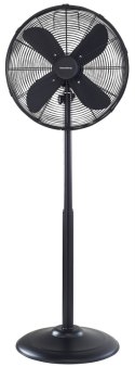 WENTYLATOR STOJĄCY PODŁOGOWY 40CM 50W METALOWY KLAUSBERG KB-7860 CZARNY