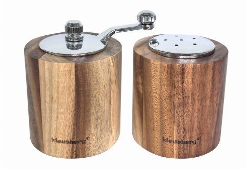 ZESTAW DO SOLI I PIEPRZU Z MŁYNKIEM I SOLNICZKĄ KLAUSBERG KB-7859