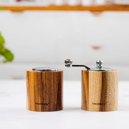 ZESTAW DO SOLI I PIEPRZU Z MŁYNKIEM I SOLNICZKĄ KLAUSBERG KB-7859