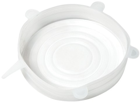 ZESTAW ROZCIĄGLIWYCH POKRYWEK SILIKONOWYCH 6-ELE KINGHOFF KH-1902