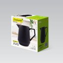 CERAMICZNY DZBANEK NA WODĘ MLEKO SOKI 1.3L MAESTRO BLACK MR-20001-55