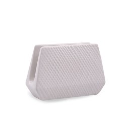 CERAMICZNY SERWETNIK STOJAK NA SERWETKI MAESTRO WHITE MR-20002-44