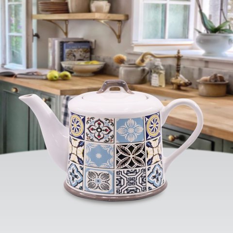 CERAMICZNY ZAPARZACZ DO KAWY I HERBATY 800ML MAESTRO HOLIDAY IN PORTO MR-20005-08