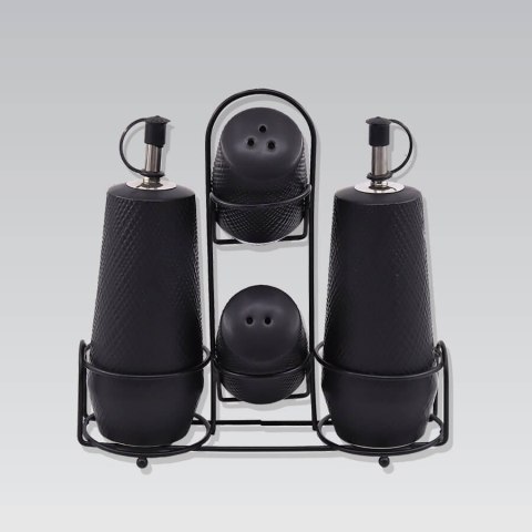 CERAMICZNY ZESTAW DO PRZYPRAW 5-ELE MAESTRO BLACK MR-20001-04S