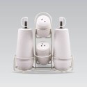 CERAMICZNY ZESTAW DO PRZYPRAW 5-ELE MAESTRO WHITE MR-20002-04S