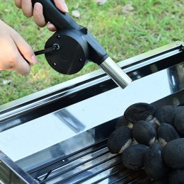 DMUCHAWA DO ROZPALANIA GRILLA PIECA KOMINKA OGNISKA RĘCZNA BBQ MAESTRO MR-1017