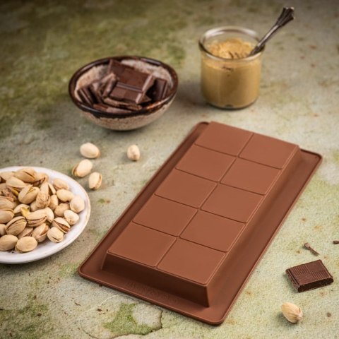 FORMA SILIKONOWA DO CZEKOLADY DUBAJSKIEJ 25X13,5 CM KINGHOFF KH-1945