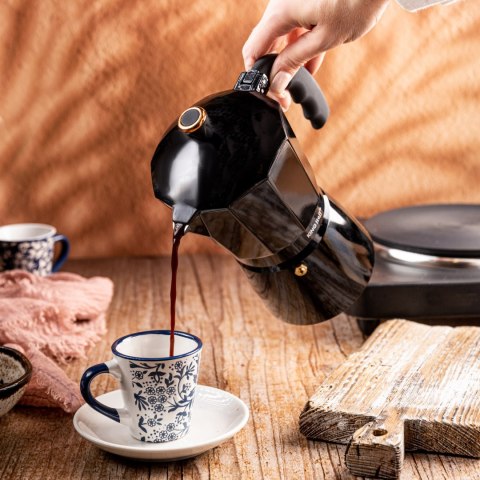 KAWIARKA ESPRESSO KAFETERKA CIŚNIENIOWA KINGHOFF 300ML / 6 FILIŻANEK KH-1883