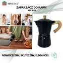 KAWIARKA ESPRESSO KAFETERKA CIŚNIENIOWA KINGHOFF 300ML / 6 FILIŻANEK KH-1886