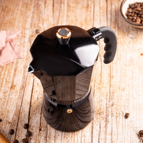 KAWIARKA ESPRESSO KAFETERKA CIŚNIENIOWA KINGHOFF 450ML / 9 FILIŻANEK KH-1884