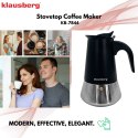 KAWIARKA ESPRESSO KAFETERKA CIŚNIENIOWA KLAUSBERG 200ML (3 FILIŻANKI) KB-7844