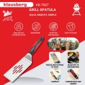 ŁOPATKA GRILLOWA 36 CM, STAL NIERDZEWNA, KLAUSBERG KB-7897