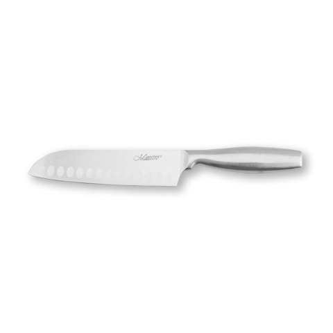 NÓŻ SANTOKU 17.5CM STALOWY POJEDYNCZY KUCHENNY MAESTRO MR-1475