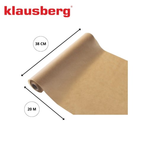 PAPIER PERGAMINOWY DO PIECZENIA 20 M/38 CM KLAUSBERG KB-7903