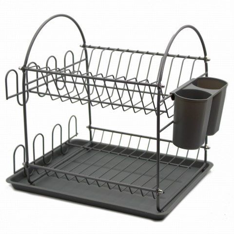 SUSZARKA DO NACZYŃ 32 X 32 X 26CM BRUNBESTE BB-3565 SZARA