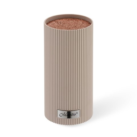 UNIWERSALNY BLOK STOJAK NA NOŻE PRZYBORY KUCHENNE BEŻOWY MAESTRO MR-1437-BG