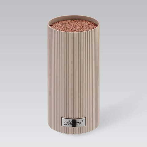 UNIWERSALNY BLOK STOJAK NA NOŻE PRZYBORY KUCHENNE BEŻOWY MAESTRO MR-1437-BG