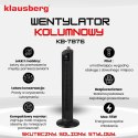 WENTYLATOR KOLUMNOWY PODŁOGOWY Z PILOTEM 55W KLAUSBERG KB-7876