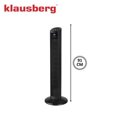 WENTYLATOR KOLUMNOWY PODŁOGOWY Z PILOTEM 55W KLAUSBERG KB-7876