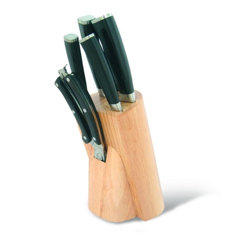 ZESTAW NOŻY KOMPLET 7 ELEMENTÓW W BLOKU ZE STOJAKIEM MAESTRO MR-1424