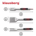 ZESTAW PRZYBORÓW DO GRILLA, 3 ELEMENTY, NARZĘDZIA DO GRILLOWANIA, KLAUSBERG KB-7899