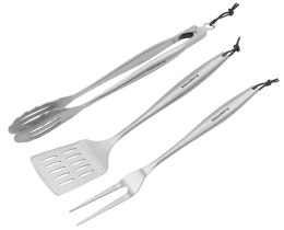 ZESTAW PRZYBORÓW DO GRILLA, 3 ELEMENTY, NARZĘDZIA DO GRILLOWANIA, KLAUSBERG KB-7900