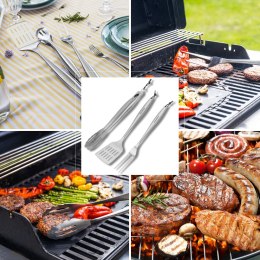 ZESTAW PRZYBORÓW DO GRILLA, 3 ELEMENTY, NARZĘDZIA DO GRILLOWANIA, KLAUSBERG KB-7900