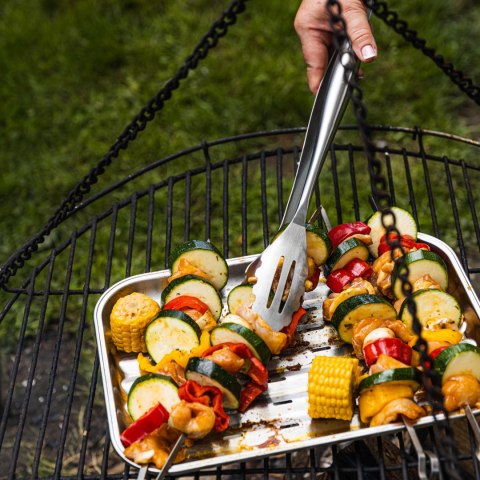 ZESTAW PRZYBORÓW DO GRILLA, 3 ELEMENTY, NARZĘDZIA DO GRILLOWANIA, KLAUSBERG KB-7900