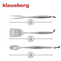 ZESTAW PRZYBORÓW DO GRILLA, 3 ELEMENTY, NARZĘDZIA DO GRILLOWANIA, KLAUSBERG KB-7900