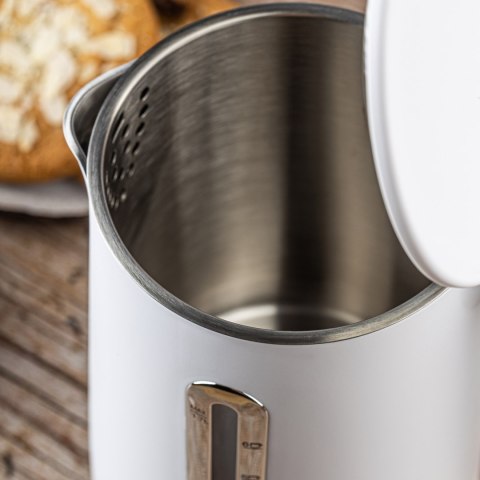 CZAJNIK ELEKTRYCZNY BEZPRZEWODOWY 1.7L BIAŁY KLAUSBERG KB-7890