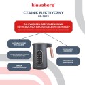 CZAJNIK ELEKTRYCZNY Z REGULACJĄ TEMPERATURY 1.7L BEZPRZEWODOWY CZARNY KLAUSBERG KB-7892