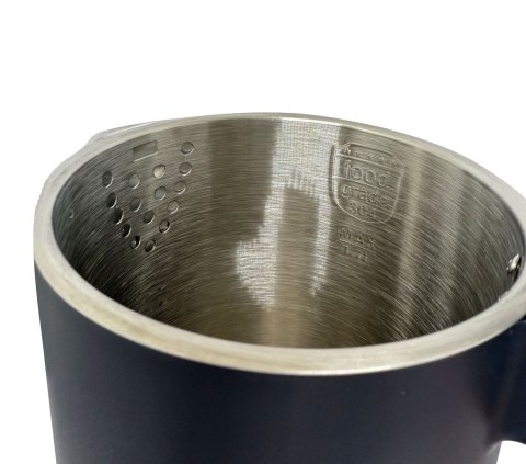 CZAJNIK ELEKTRYCZNY Z REGULACJĄ TEMPERATURY 1.7L BEZPRZEWODOWY CZARNY KLAUSBERG KB-7892