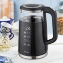 CZAJNIK ELEKTRYCZNY Z REGULACJĄ TEMPERATURY 1.7L BEZPRZEWODOWY CZARNY KLAUSBERG KB-7894
