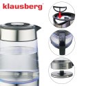 CZAJNIK ELEKTRYCZNY Z REGULACJĄ TEMPERATURY SZKLANY 1.7L KLAUSBERG KB-7888