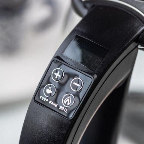 CZAJNIK ELEKTRYCZNY Z REGULACJĄ TEMPERATURY SZKLANY 1.8L KLAUSBERG KB-7887